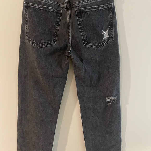 New Etica Rhea Midrise Straight Crop Jeans-Smokey Mountain Size 26 Retail $182 - Picture 5 of 13